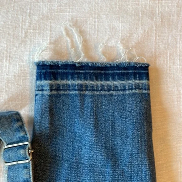 Madewell Blue Denim Overalls - Picture 3 of 7